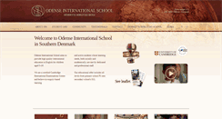 Desktop Screenshot of odenseinternationalschool.com